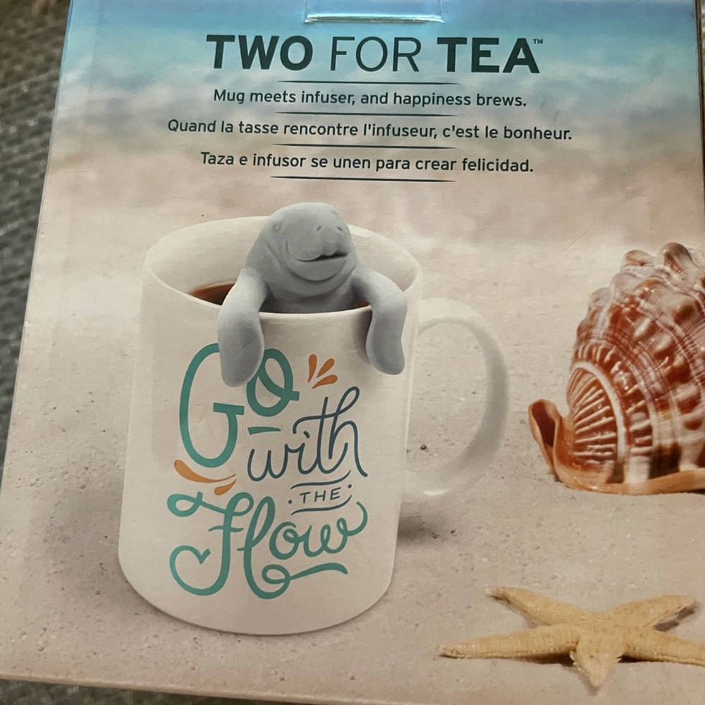 Fred’s Manatea Tea Infuser and Matching Mug
